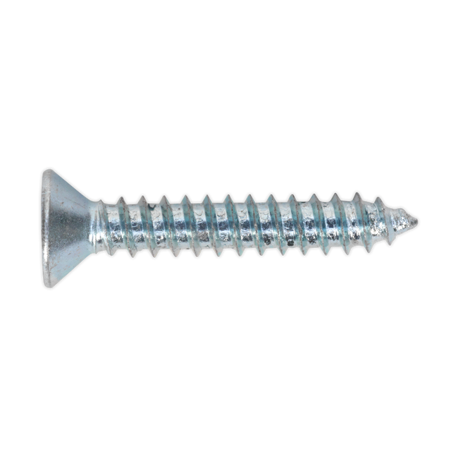 Sealey ST4225 Self-Tapping Countersunk Pozi Screw 4.2 x 25mm, DIN 7982 - Pack of 100