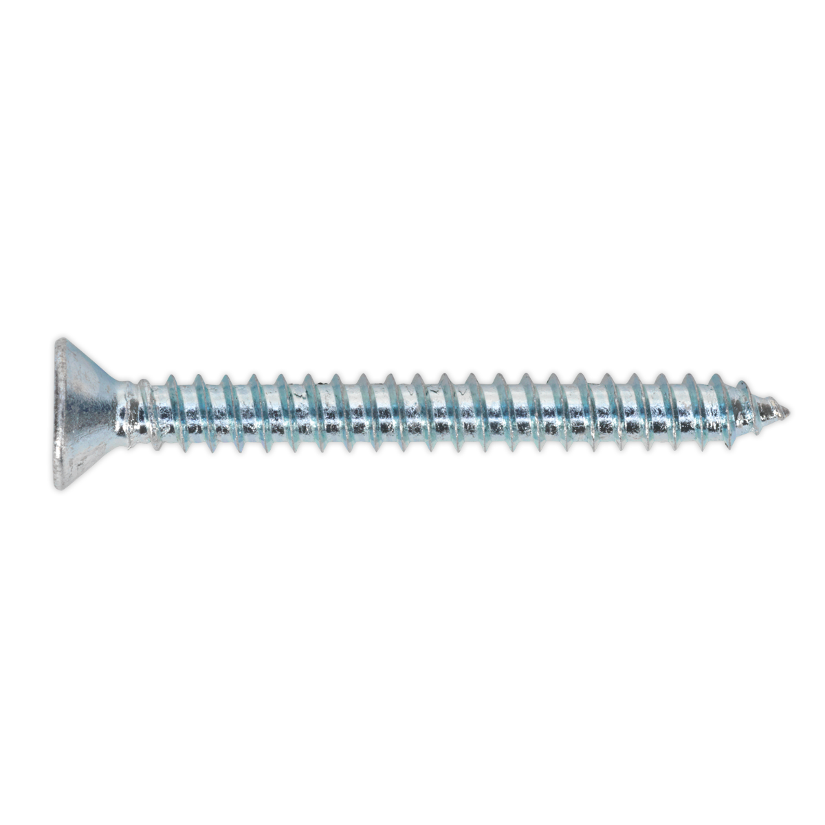 Sealey ST4238 Self-Tapping Countersunk Pozi Screw 4.2 x 38mm, DIN 7982 - Pack of 100