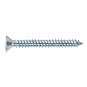 Sealey ST4238 Self-Tapping Countersunk Pozi Screw 4.2 x 38mm, DIN 7982 - Pack of 100