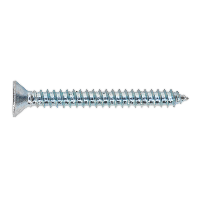 Sealey ST4238 Self-Tapping Countersunk Pozi Screw 4.2 x 38mm, DIN 7982 - Pack of 100