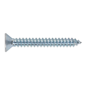 Sealey ST4838 Self-Tapping Countersunk Pozi Screw 4.8 x 38mm, DIN 7982 - Pack of 100