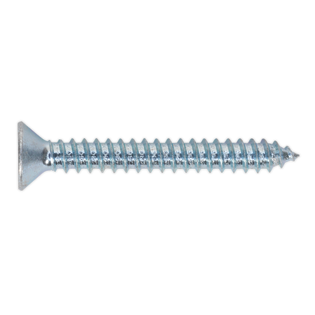 Sealey ST4838 Self-Tapping Countersunk Pozi Screw 4.8 x 38mm, DIN 7982 - Pack of 100