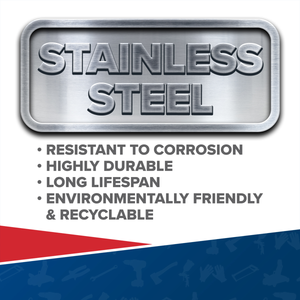 Sealey SHCSS1X Stainless Steel Hose Clip 35-51mm - Pack of 10 - additional view 2
