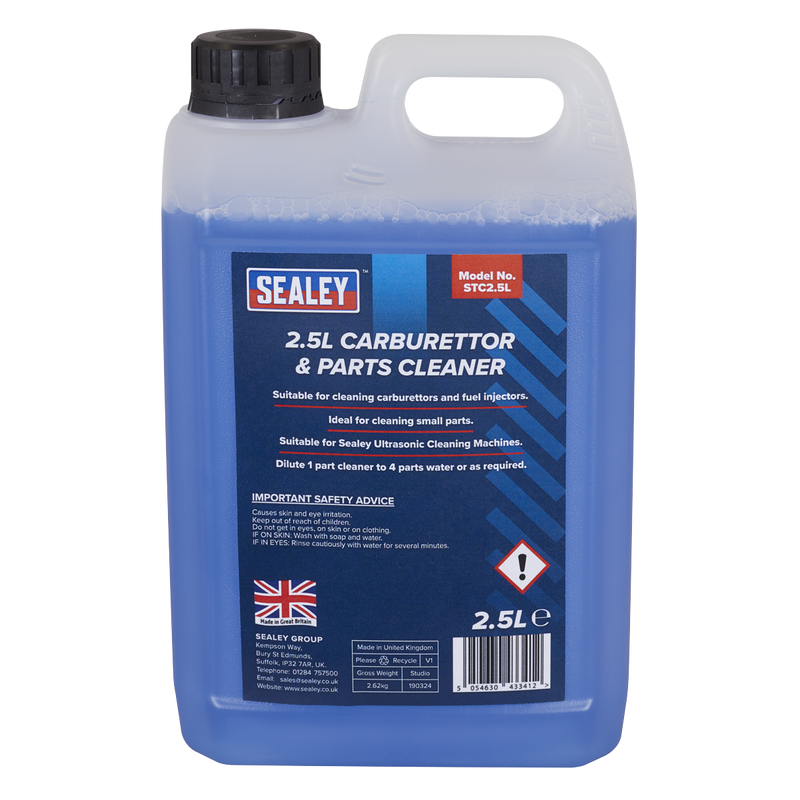 Sealey STC2.5L Carburettor & Parts Cleaner 2.5L - additional view 2