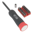 Sealey STS100 Premier Digital Torque Screwdriver Set 1/4"Sq Drive 2-10Nm 34pc