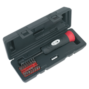 Sealey STS100 Premier Digital Torque Screwdriver Set 1/4"Sq Drive 2-10Nm 34pc - additional view 2