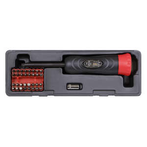 Sealey STS100 Premier Digital Torque Screwdriver Set 1/4"Sq Drive 2-10Nm 34pc - additional view 4