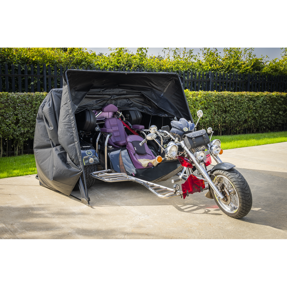 Sealey STSXL Trike/3 Motorcycle Garage Shelter 2100 x 3800 x 1900mm - additional view 5