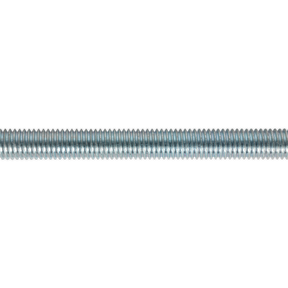 Sealey STUD10 Zinc Plated Threaded Rod M10 x 1m - Pack of 5