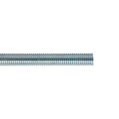 Sealey STUD12 Zinc Plated Threaded Rod M12 x 1m - Pack of 5 - additional view 2