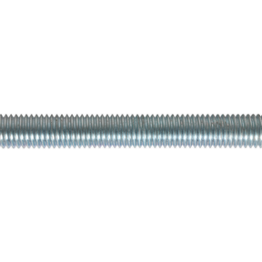 Sealey STUD12 Zinc Plated Threaded Rod M12 x 1m - Pack of 5