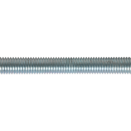 Sealey STUD12 Zinc Plated Threaded Rod M12 x 1m - Pack of 5
