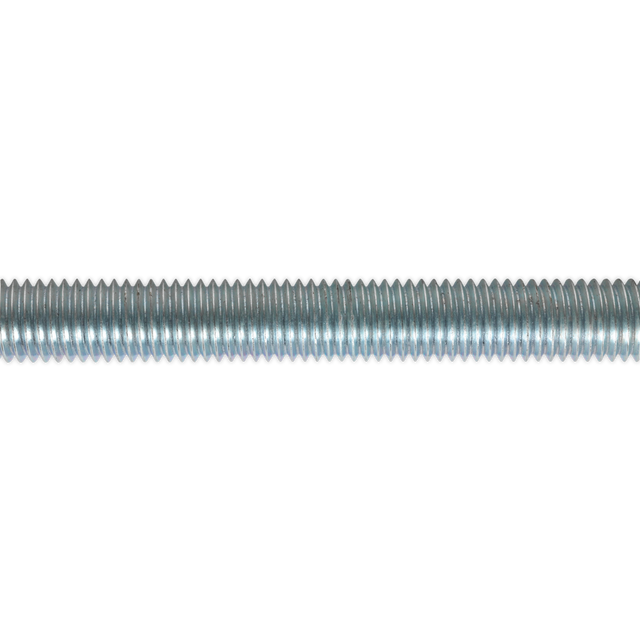 Sealey STUD12 Zinc Plated Threaded Rod M12 x 1m - Pack of 5