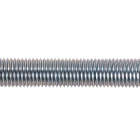 Sealey STUD24 Zinc Plated Threaded Rod M24 x 1m - Pack of 2