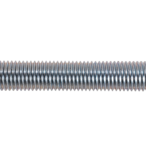Sealey STUD24 Zinc Plated Threaded Rod M24 x 1m - Pack of 2