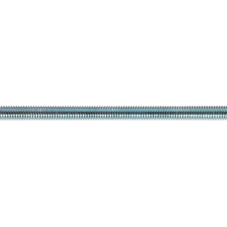 Sealey STUD6 Zinc Plated Threaded Rod M6 x 1m - Pack of 5