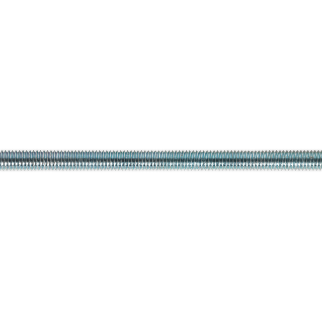Sealey STUD6 Zinc Plated Threaded Rod M6 x 1m - Pack of 5