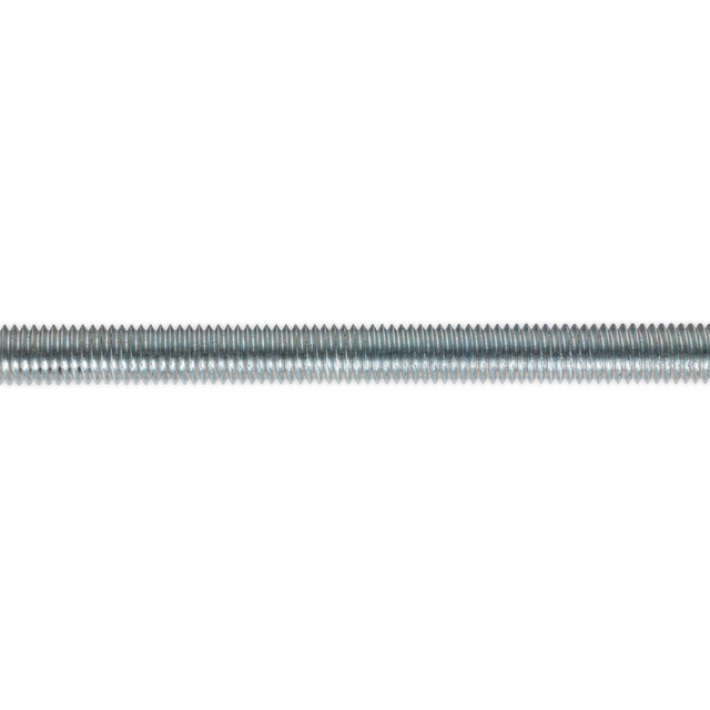 Sealey STUD8 Zinc Plated Threaded Rod M8 x 1m - Pack of 5