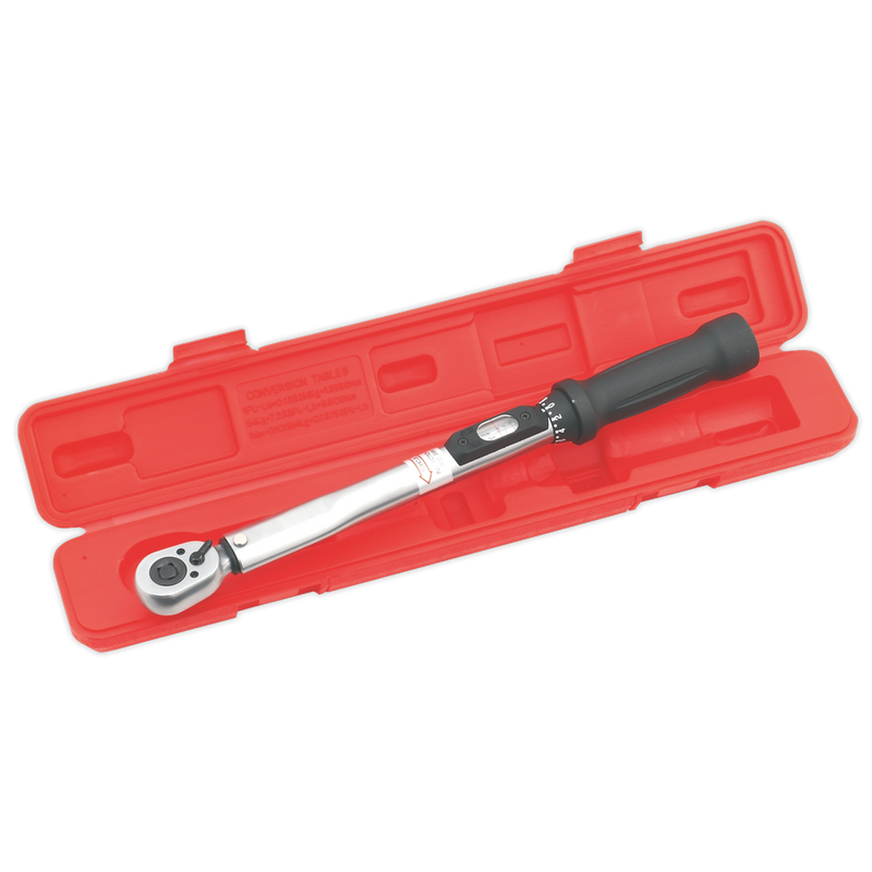 Sealey STW200 Premier Calibrated Locking Micrometer Style Torque Wrench 3/8"Sq Drive10-110Nm - additional view 2