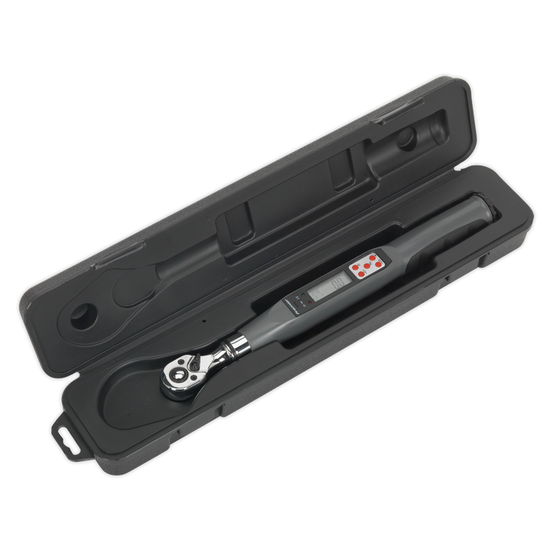 Sealey STW307 Premier Digital Torque Wrench Digital 3/8"Sq Drive 2-24Nm - additional view 2