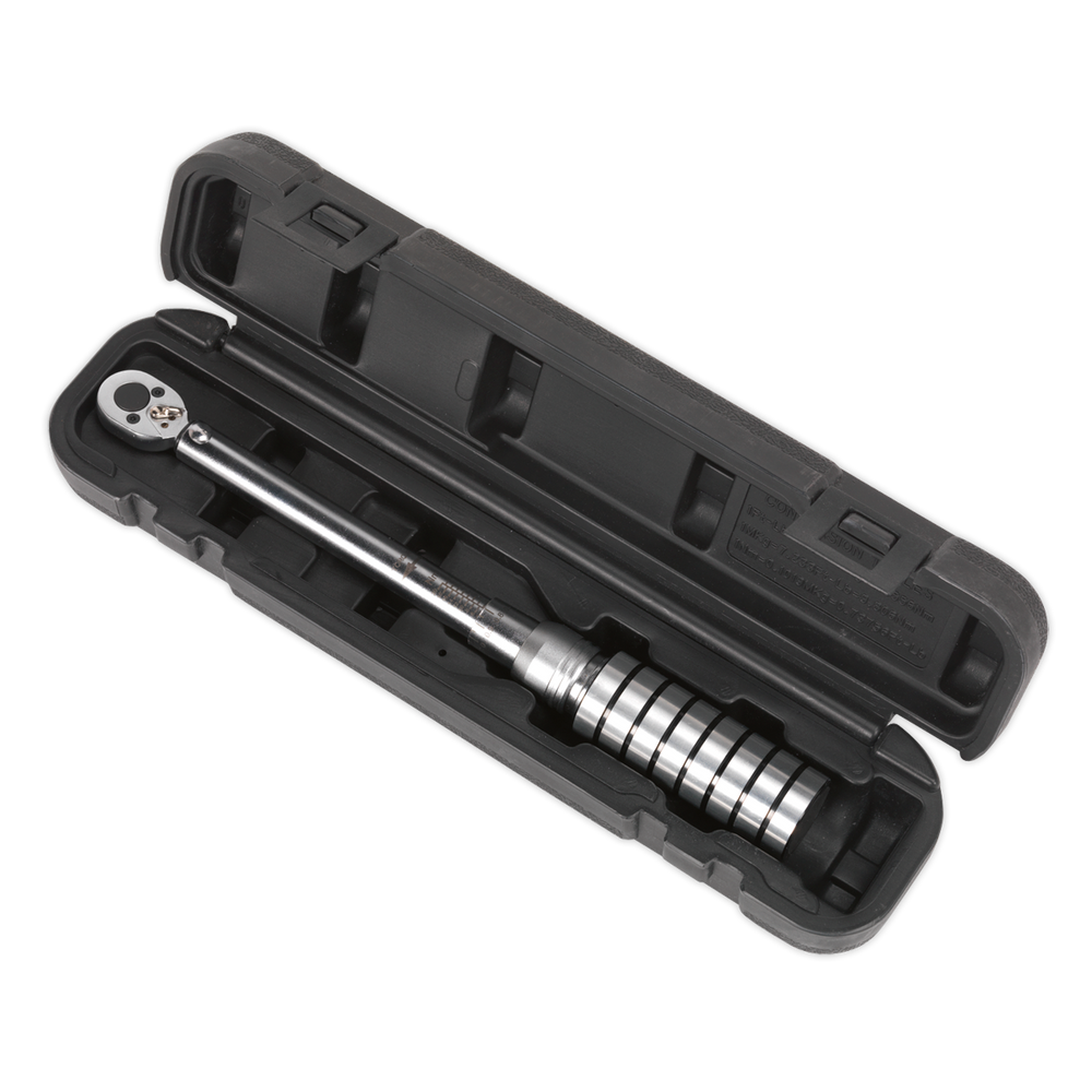 Sealey STW701 Premier Calibrated Micrometer Style Torque Wrench 1/4"Sq Drive 4-20Nm - additional view 3