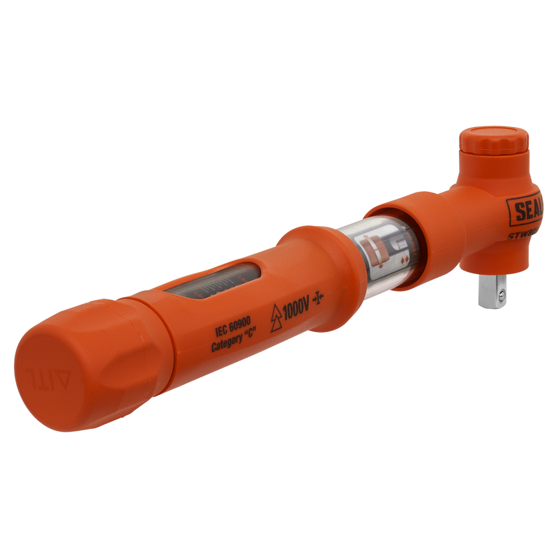 Sealey STW805 Premier Insulated Torque Wrench 3/8"Sq Drive 5-25Nm - additional view 2