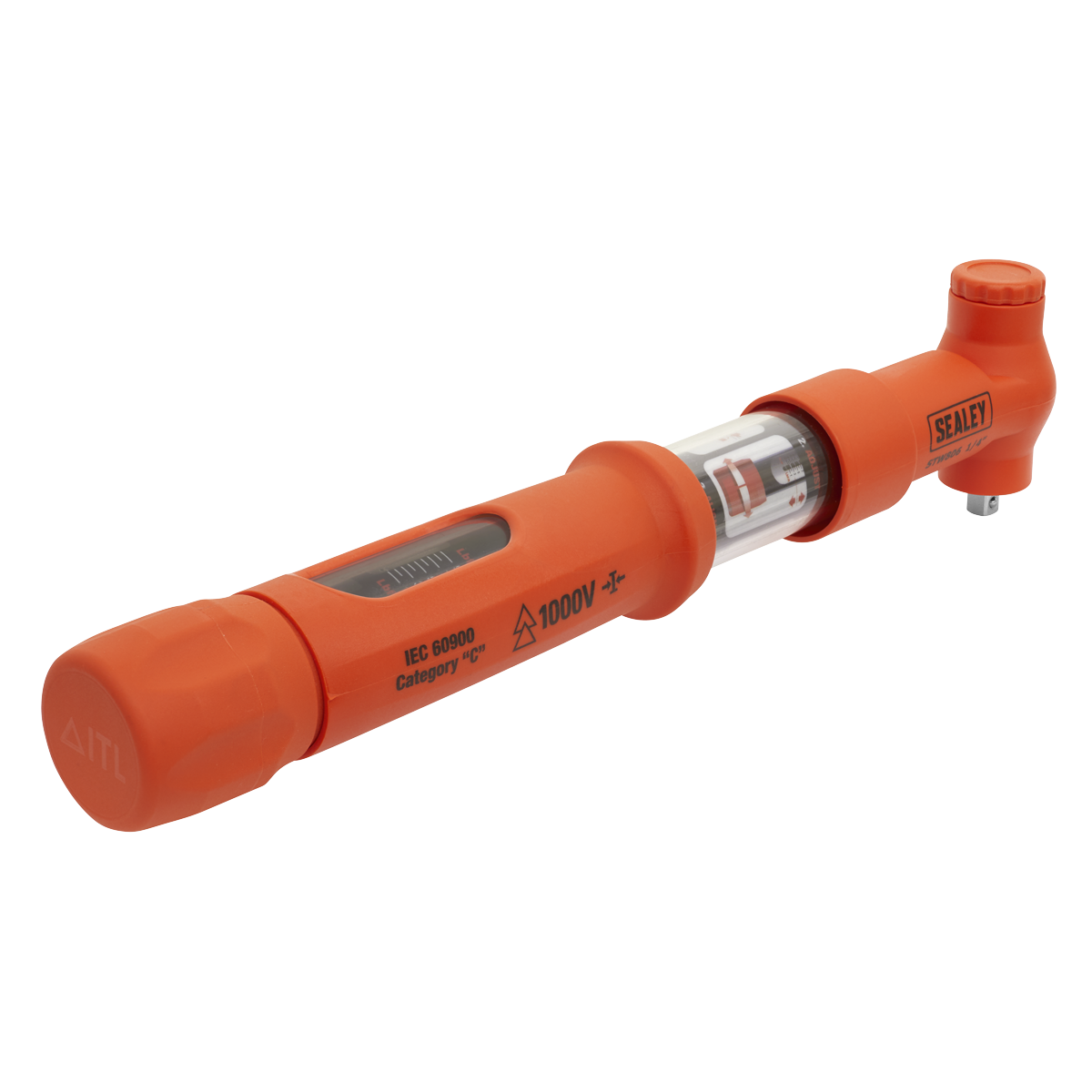 Sealey STW806 Premier Insulated Torque Wrench 1/4"Sq Drive 2-12Nm - additional view 3