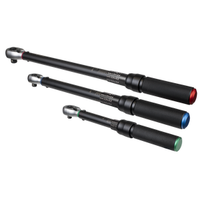 Sealey STW900SETB Torque Wrench Micrometer 3pc Set - Premier Black
