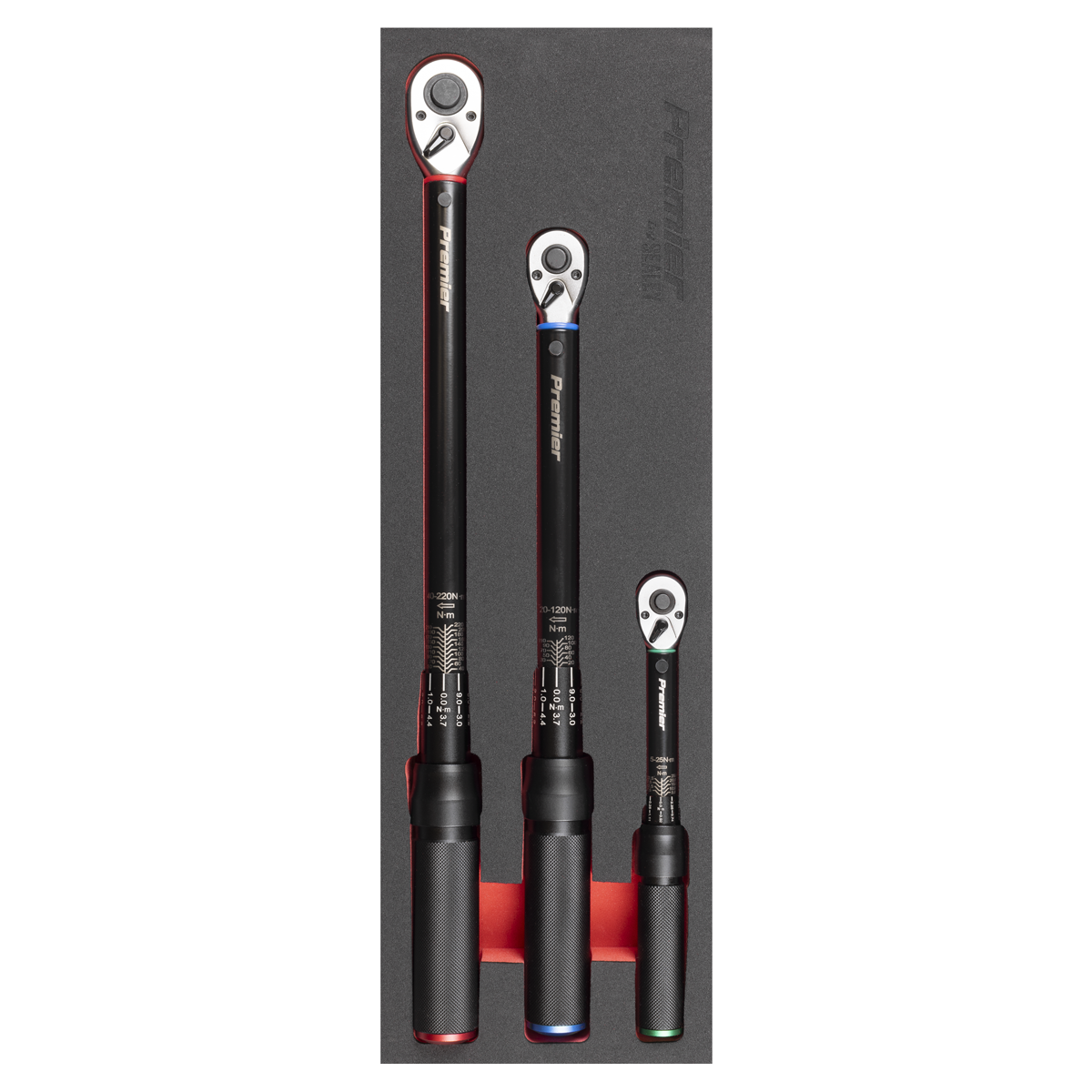 Sealey STW900SETB Torque Wrench Micrometer 3pc Set - Premier Black - additional view 5