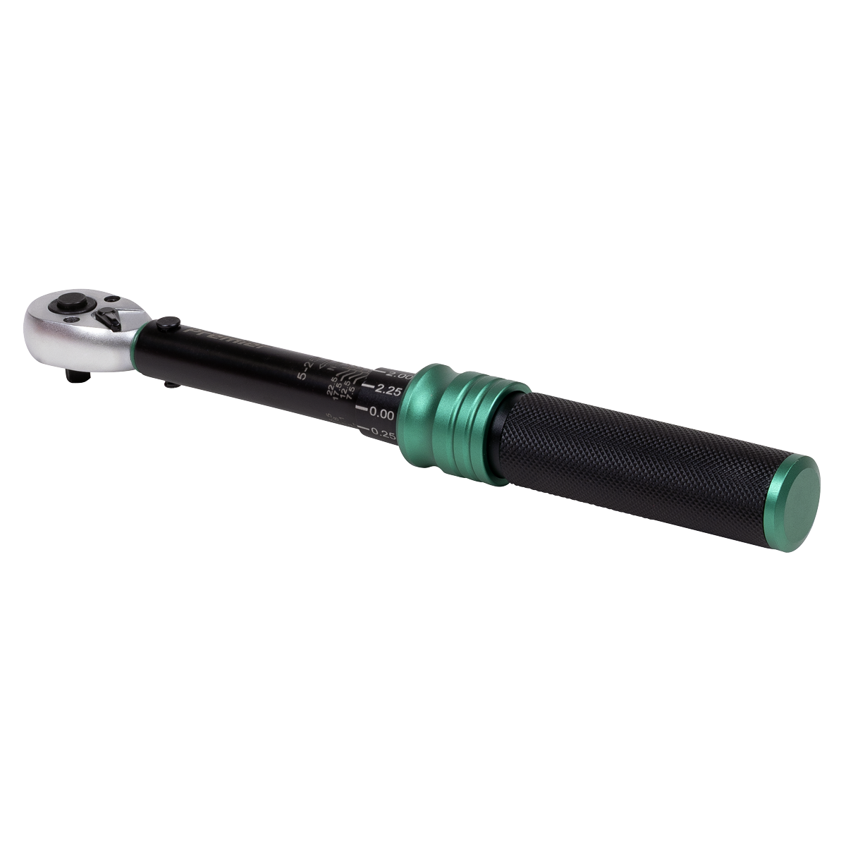 Sealey STW901B Premier Black Calibrated Micrometer Torque Wrench 1/4"Sq Drive 5-25Nm