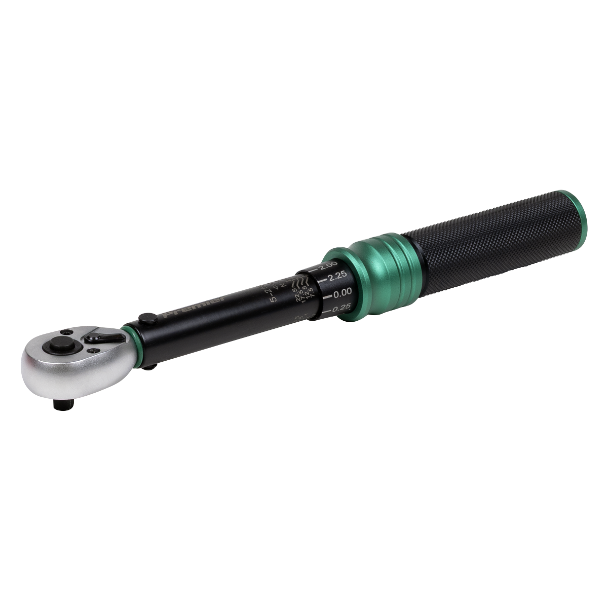 Sealey STW901B Premier Black Calibrated Micrometer Torque Wrench 1/4"Sq Drive 5-25Nm - additional view 2