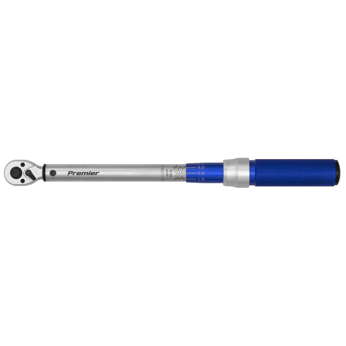 Sealey STW903 Premier Calibrated Micrometer Torque Wrench 3/8"Sq Drive 20-120Nm - additional view 4