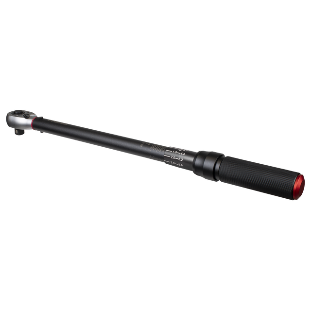 Sealey STW904B Torque Wrench Micrometer 1/2"Sq Drive Calibrated 40-220Nm - Premier Black
