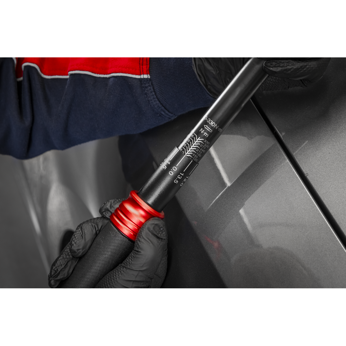 Sealey STW905B Premier Black Torque Wrench Micrometer 1/2"Sq Drive Calibrated 60-330Nm - additional view 6