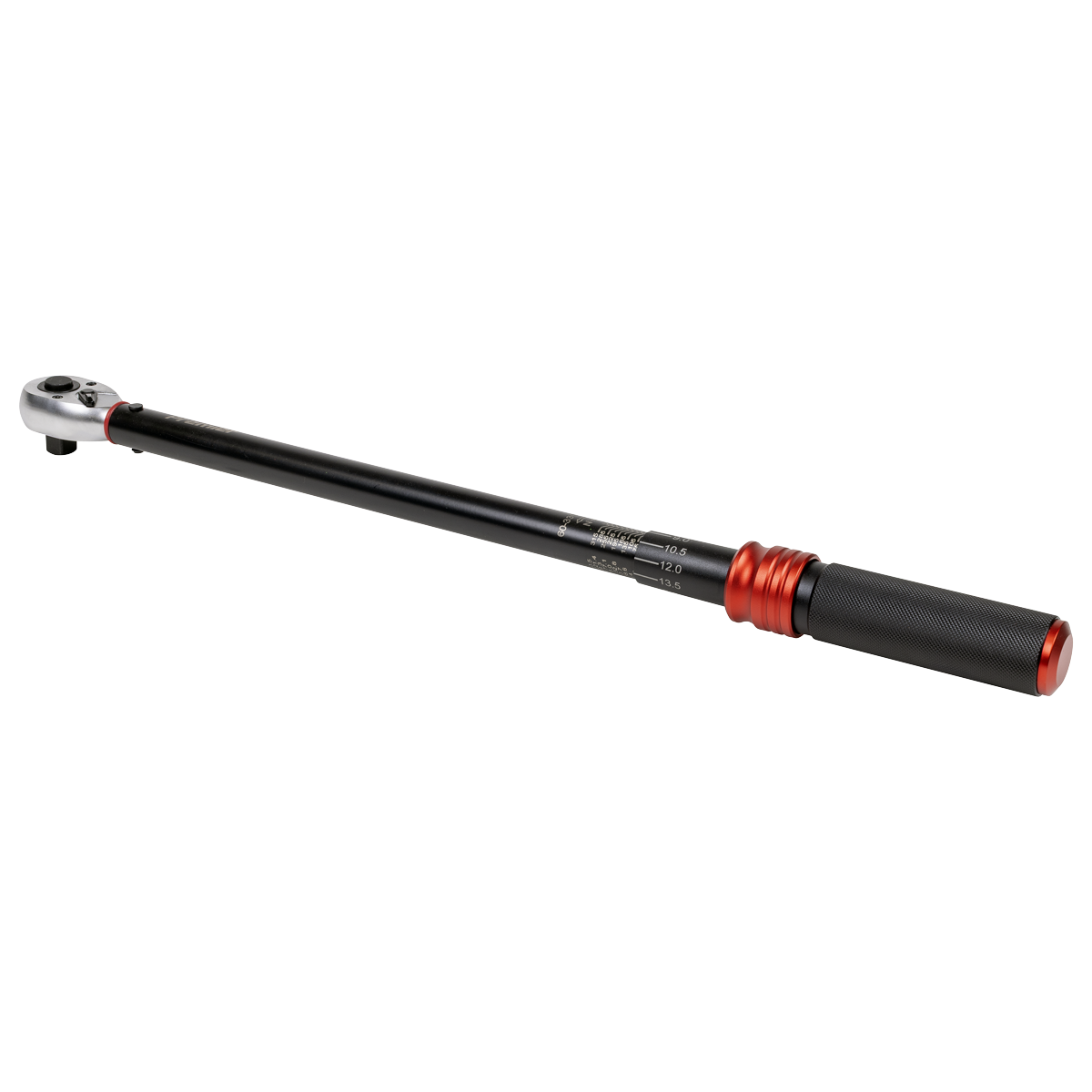 Sealey STW905B Premier Black Torque Wrench Micrometer 1/2"Sq Drive Calibrated 60-330Nm