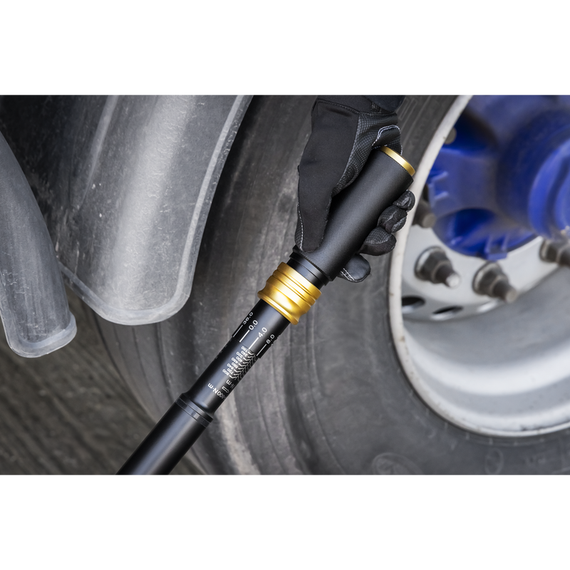 Sealey STW907B Premier Black Torque Wrench Micrometer 3/4"Sq Drive Calibrated 160-800Nm - additional view 6