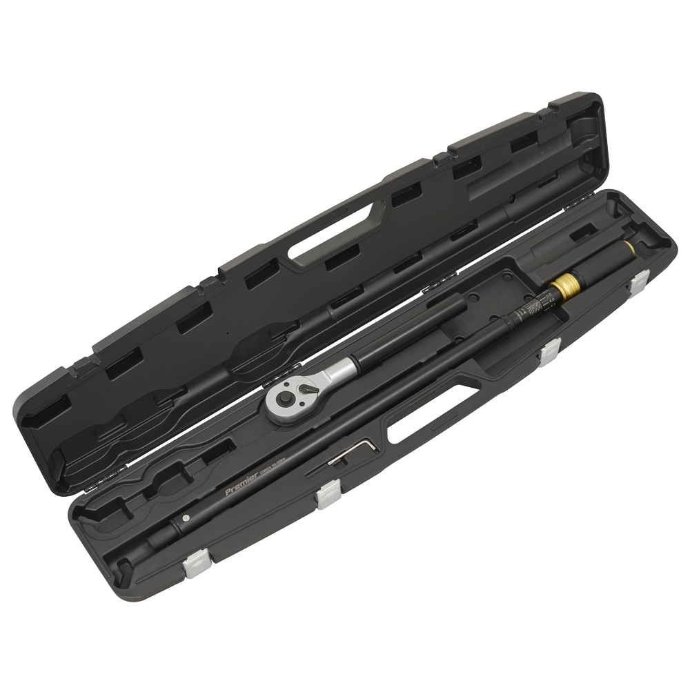 Sealey STW907B Premier Black Torque Wrench Micrometer 3/4"Sq Drive Calibrated 160-800Nm - additional view 12
