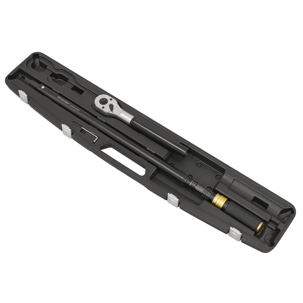 Sealey STW907B Premier Black Torque Wrench Micrometer 3/4"Sq Drive Calibrated 160-800Nm - additional view 9
