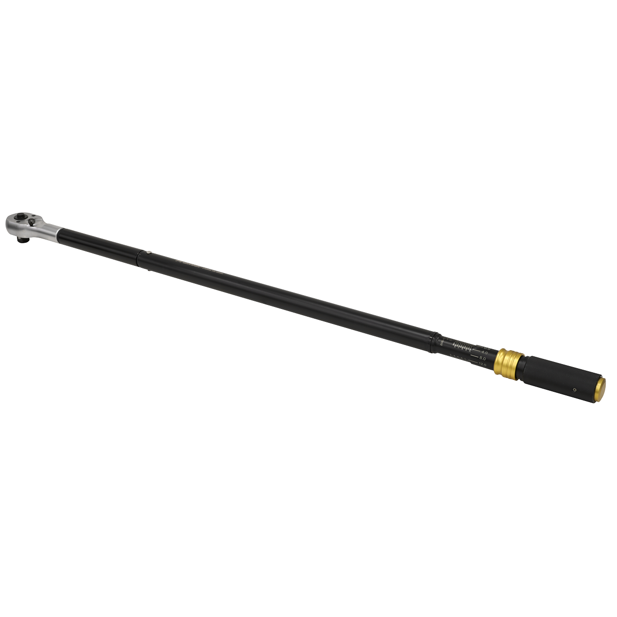 Sealey STW908B Premier Black Torque Wrench Micrometer 3/4"Sq Drive Calibrated 200-1000Nm
