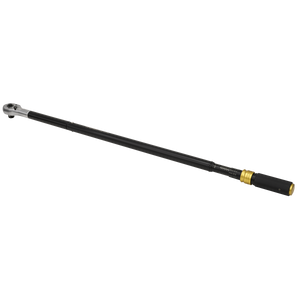 Sealey STW908B Premier Black Torque Wrench Micrometer 3/4"Sq Drive Calibrated 200-1000Nm
