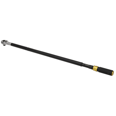 Sealey STW908B Premier Black Torque Wrench Micrometer 3/4"Sq Drive Calibrated 200-1000Nm