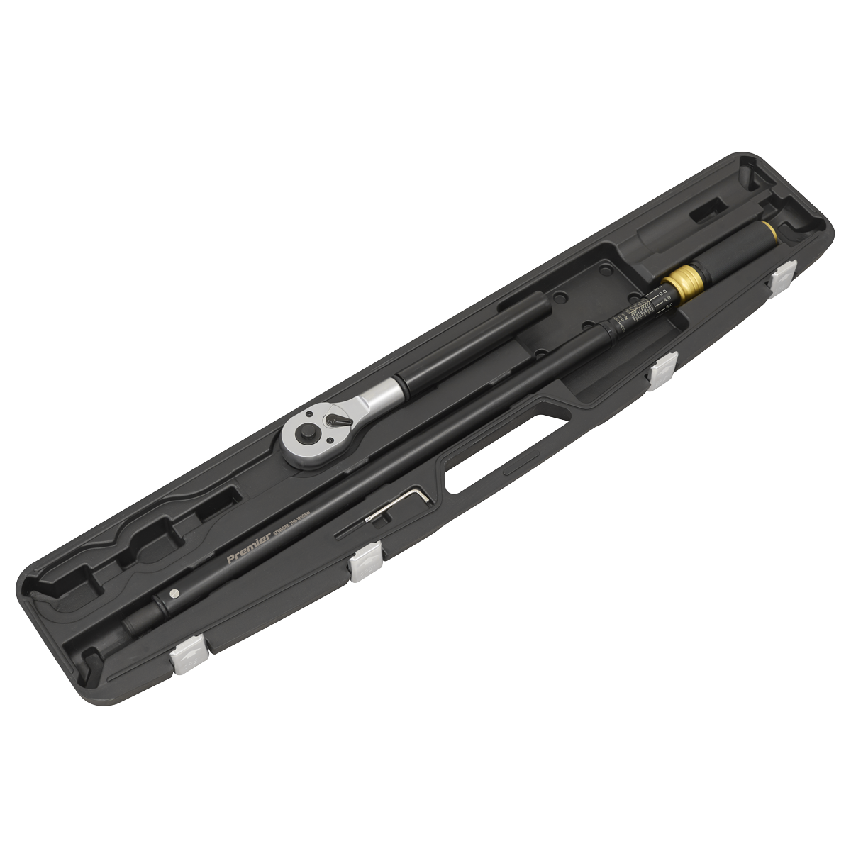 Sealey STW908B Premier Black Torque Wrench Micrometer 3/4"Sq Drive Calibrated 200-1000Nm - additional view 2