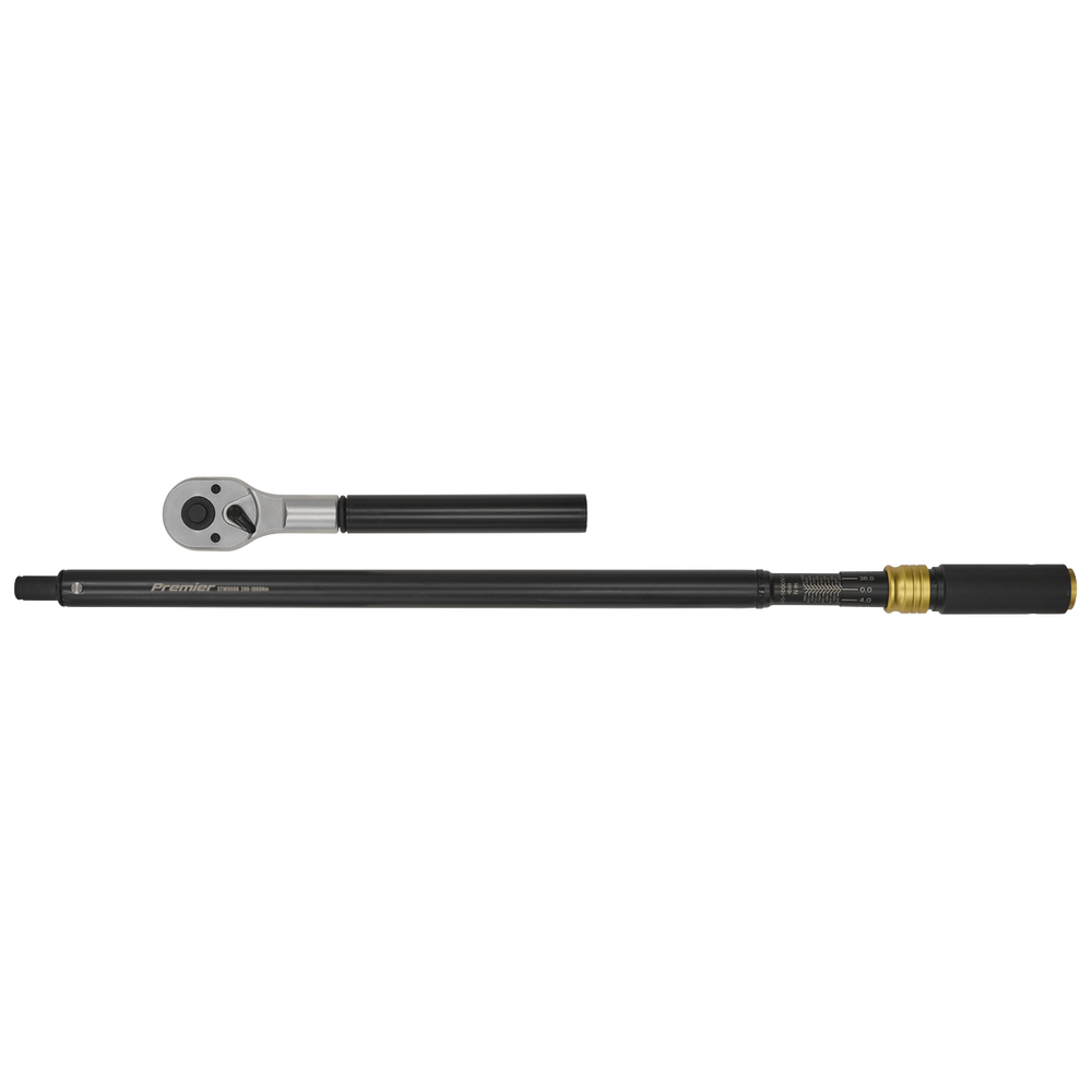 Sealey STW908B Premier Black Torque Wrench Micrometer 3/4"Sq Drive Calibrated 200-1000Nm - additional view 6
