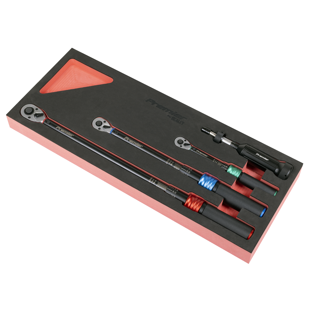 Sealey STW909SETB Premier Black Torque Wrench Micrometer & Torque Screwdriver Set 4pc - additional view 2