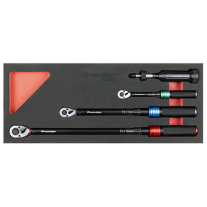 Sealey STW909SETB Premier Black Torque Wrench Micrometer & Torque Screwdriver Set 4pc - additional view 3