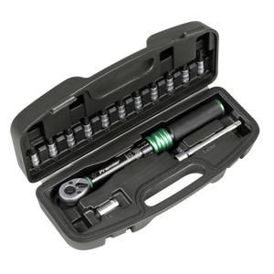 Sealey STW911B Torque Wrench Set 1/4"Sq Drive 5-25Nm 14pc
