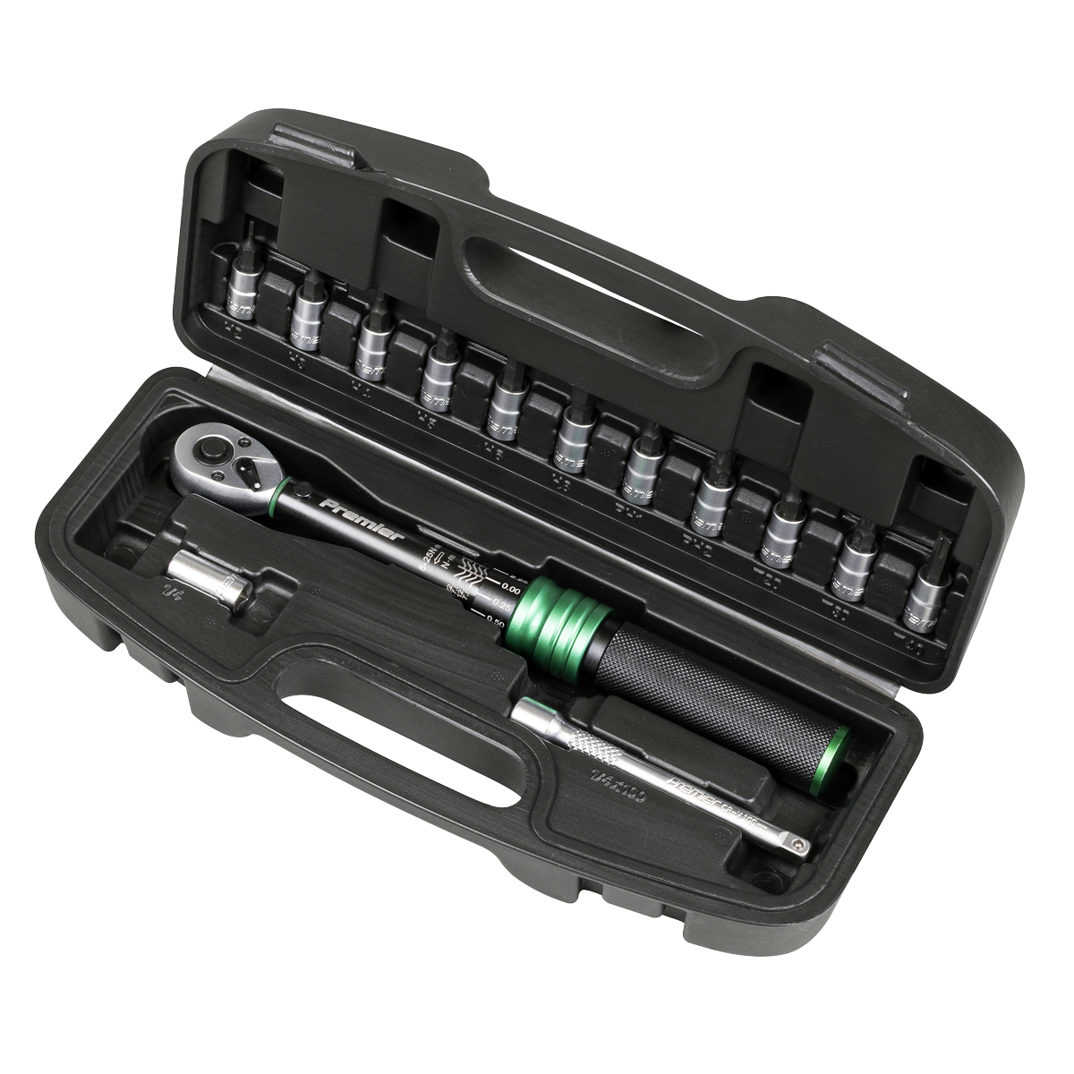 Sealey STW911B Torque Wrench Set 1/4"Sq Drive 5-25Nm 14pc - additional view 10