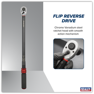 Sealey STW915B Premier Black Torque Wrench Set 1/2"Sq Drive 60-330Nm 8pc - additional view 4