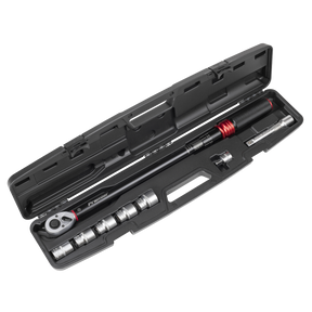 Sealey STW915B Premier Black Torque Wrench Set 1/2"Sq Drive 60-330Nm 8pc