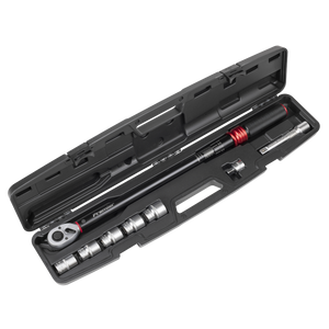Sealey STW915B Premier Black Torque Wrench Set 1/2"Sq Drive 60-330Nm 8pc